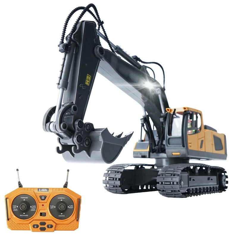 Brinquedo Com Controle Remoto Terraplanagem [Escavadeira/Caminhão/Trator de Esteiras] - Loja Oferta Box